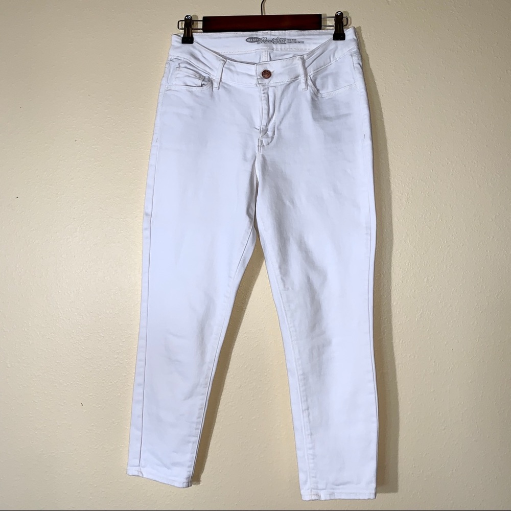 Old Navy’s Rockstar Mid-rise Jean.